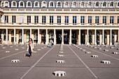 France,Paris,Palais Royal,Daniel Buren's columns