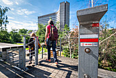 France,Paris,along the GR® Paris 2024 (or GR75),metropolitan long-distance hiking trail created in support of Paris bid for the 2024 Olympic Games,Plaisance district,Anna Marly garden,Porte de Vanves