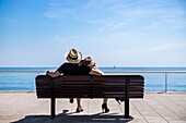 Frankreich,Alpes-Maritimes ,Menton,die Promenade des Soleil