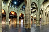 France,Gironde,Bordeaux,area listed as World Heritage by UNESCO,Chartrons district,Centre for contemporary visual arts de Bordeaux (CAPC) in the former warehouse Laine 19th century and inaugurated in 1983