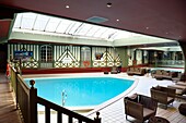 France,Calvados,Pays d'Auge,Deauville,Normandy Barriere Hotel,the indoor pool