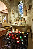Frankreich,Manche,Bucht Mont Saint Michel,UNESCO-Welterbe,Mont Saint Michel,Pfarrkirche Saint Pierre,Jungfrau Maria mit dem Kind