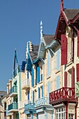 France,Pas de Calais,the Opale coast,Wimereux,Belle Epoque villas