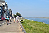 Frankreich,Somme,Baie de Somme,Saint Valery sur Somme,Mündung der Somme-Bucht,Docks