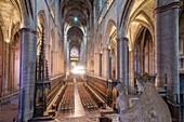 Frankreich,Aveyron,Rodez,das Chorgestühl,Kathedrale Notre Dame,XII.Jahrhundert bis XVI.Jahrhundert