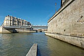 France,Paris,area listed as World Heritage by UNESCO,Saint Louis island,Saint Louis bridge