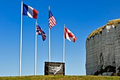 France,Seine-Maritime,Cote d'Albatre (Alabaster Coast),Pays de Caux,Veulettes sur Mer,commemorative stele of the bomber B17 shot during the Second World War