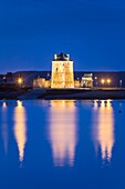 France,Finistere,Camaret-sur-Mer,Regional Natural Armoric Park,The Vauban tower,listed as World Heritage by UNESCO