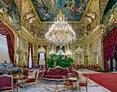 France,Paris ,Louvre museum,Napoléon III apartments,the reception room