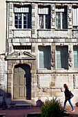 France,Seine-Maritime,Rouen,master-clothier house of the beginning of the 17th century at 158 rue Eau-de-Robec