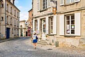 France,Oise,Senlis,the historic city center