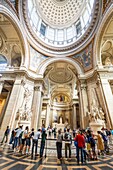 Frankreich,Paris,Quartier Latin,Pantheon (1790), neoklassizistisches Gebäude in Form eines griechischen Kreuzes, erbaut von Jacques Germain Soufflot und Jean Baptiste Rondelet