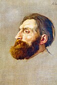 France,Paris,the Rodin Museum,self portrait