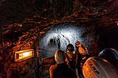 Frankreich,Pyrenees Atlantiques,Baskenland,Haute Soule Tal,Höhle der Verna,im Herzen des Abgrunds des Pierre Saint Martin,die 10. größte Höhle der Welt und größte Höhle in Europa, die für Besucher geöffnet ist,mit 255 Metern Länge, 245 Metern Breite und 194 Metern Höhe