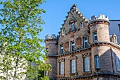 France,Aveyron,Rodez,Lion house,Amphitheatre street