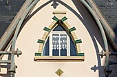 France,Meurthe et Moselle,Nancy,facade of a house in Art Nouveau style (1904) in Felix Faure street by architect Cesar Pain