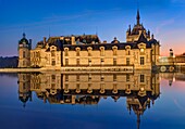 France,Oise,the castle of Chantilly