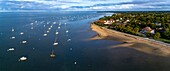 Frankreich,Gironde,Bassin d'Arcachon,Andernos les Bains (Luftaufnahme)