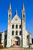 Frankreich,Seine-Maritime,Saint Martin de Boscherville,Saint-Georges de Boscherville Abtei aus dem 12.