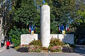 Frankreich,Hauts de Seine,Clichy,Denkmal zur Erinnerung an den Krieg von 1939-1945