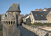 Frankreich,Ille et Vilaine,Fougeres,das Schloss