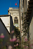 Frankreich,Uhrenturm in Saint Martin-de-Re auf der Ile de Re, Poitou-Charentes