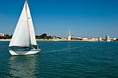 Frankreich,Poitou-Charentes,Segelboot,La Rochelle