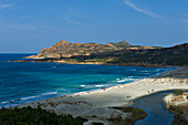 Plage de I'Ostriconi. Korsika. Frankreich