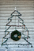 USA,Florida Keys,Artistic Christmas tree,Key West