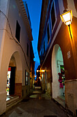 Historisches Viertel in Ciutadella, Menorca, Balearen, Spanien