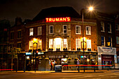 The Golden Heart Pub In Spitalfields,East London,London,Uk
