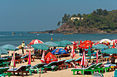 Indien,Goa,Strandszene,Baga