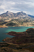 View of the Zahara reservoir. Andalucia,Spain