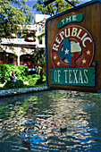The Republic Of Texas Bar On The Scenic River Walk. San Antonio's Number One Attraction - A Below Streetlevel Promenade Of Bars And Restaurants,San Antonio,Texas,Usa