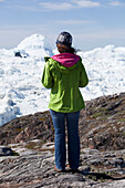 The Ilulissat Icefjord,World Heritage Site And The Largest Glacier In The Northern Hemisphere. Greenland.