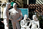 Gay Liberation Monument In Stonewall Park. West Village,Manhattan,New York,Usa