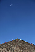 In der Nähe von Mexiko-Stadt, Mexiko, Teotihuacan Archäologische Stätte, Sonnenpyramide