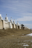 Mongolei,Mauern des Erdene Zuu Klosters,Kharkhorin