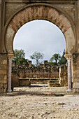Spanien,Arabisch-muslimische mittelalterliche Stadt,Cordoba,Al Madinah Al-Zahra Portikus Ruinen