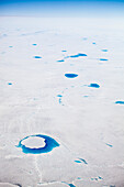 Dänemark,Luftaufnahme der Eiskappe,Grönland