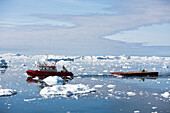 Grönland,Unesco-Welterbe,Ilulissat,Fischerboot