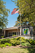USA,Mississippi,Geburtsort von Kermit Frog,Leland,Jim Henson Museum