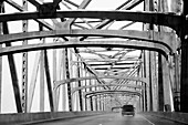 USA,Louisiana,Bridge over Mississippi river,Vacherie