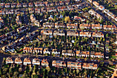 Vereinigtes Königreich,England,Luftaufnahme eines Wohnviertels,London