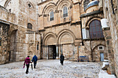 Israel, Heiliges Grab, Jerusalem, 2013, 10. Januar, Schnee in der Stadt