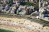 Brasilien,Brasilien,Rio de Janeiro,Luftaufnahme der Küste und der Stadt,Rio de Janeiro