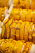 Gold Bangles For Sale In Gold Souk,Dubai,United Arab Emirates