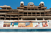 Verlassener Bau, The Palm, Jumeirah, Dubai, Vereinigte Arabische Emirate