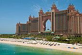 Fassade des Atlantis Palm Hotel, Jumeirah, Dubai, Vereinigte Arabische Emirate