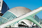 L' Hemisferic In Ciudad De Las Artes Y Las Ciencias (City Of Arts And Sciences),Valencia,Spain